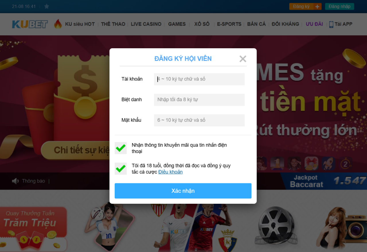 Kubet Codearch - Link Chính Thức KUBET.COM T10/2026 +88K 38 Đăng ký KUBET - Bước vào sảnh KU và hòa mình cùng nền tảng giải trí cá cược ấn tượng